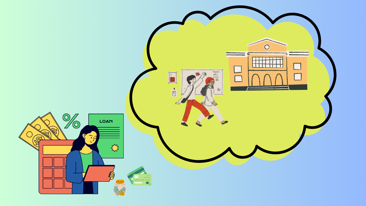 教育費の予算を立てるところ